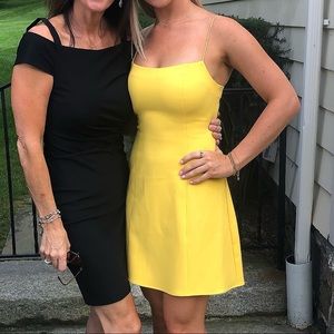 LIKELY Mini Yellow Dress